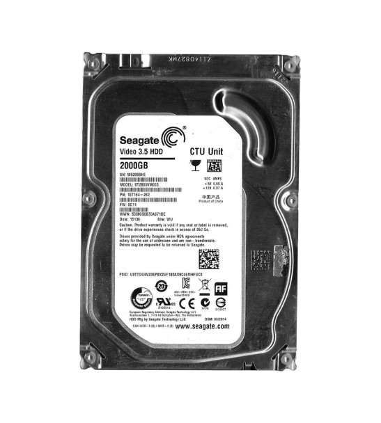 1ET164-262 - Seagate Pipeline HD 2TB SATA 6Gb/s 5900RPM 64MB Cache 3.5-inch Hard Drive