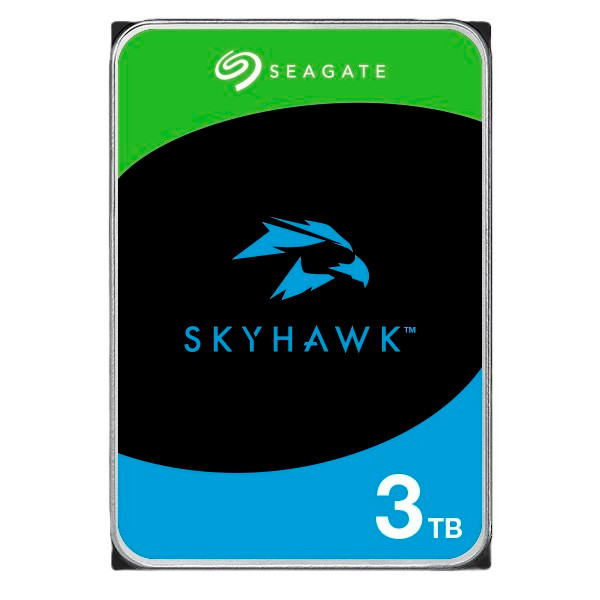 ST3000VX015 - Seagate SkyHawk Surveillance 3TB 7200RPM SATA 6Gb/s 256MB Cache 3.5-inch Hard Drive