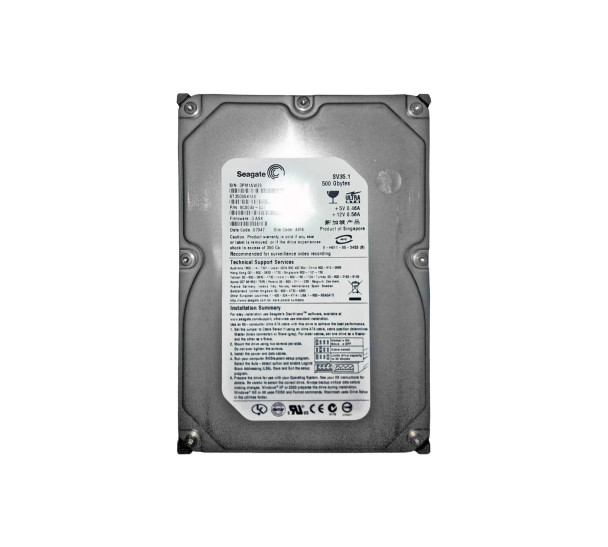 ST3500641AV - Seagate SV35.1 Series 500GB 7200RPM IDE Ultra ATA/100 (ATA-6) 16MB Cache (CE) 3.5-inch Hard Drive