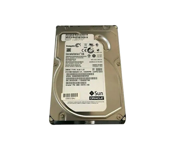 390-0473 - Sun 1TB 7200RPM SATA 3Gb/s 32MB Cache 3.5-inch Hard Drive