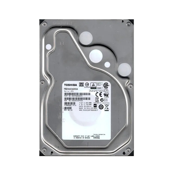MG04ACA200A - Toshiba Enterprise Capacity MG04 Series 2TB 7200RPM SATA 6Gb/s Nearline 128MB Cache 3.5-inch Hard Drive