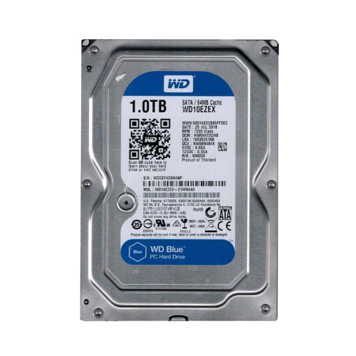 WD10EZEX-21WN4A0 - Western Digital Caviar Blue 1TB 7200RPM SATA 6Gb/s 64MB Cache 3.5-inch Hard Drive