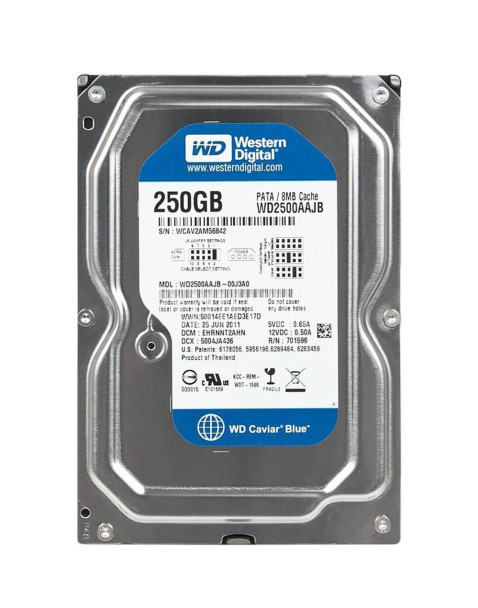 WD2500AAJB - Western Digital Caviar Blue 250GB 7200RPM ATA-100 8MB Cache 3.5-inch Hard Drive