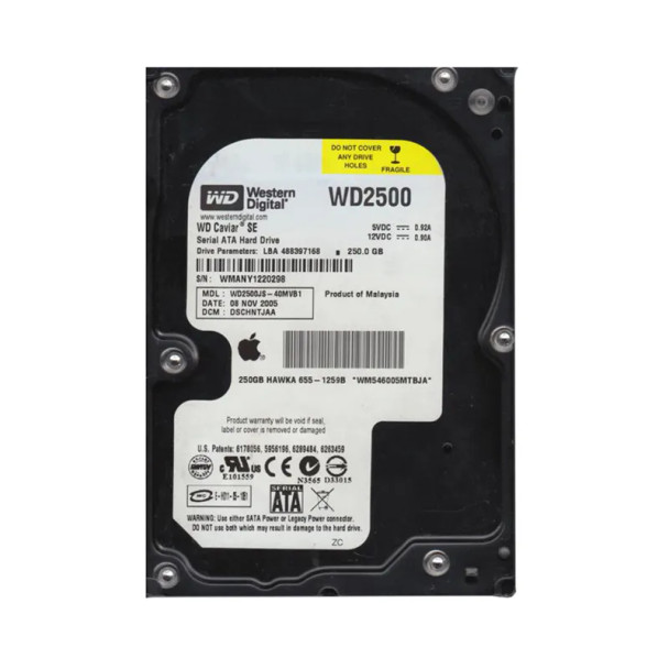 WD2500JS-40MVB1 - Western Digital Caviar SE 250GB 7200RPM SATA 3Gb/s 8MB Cache 3.5-inch Hard Drive