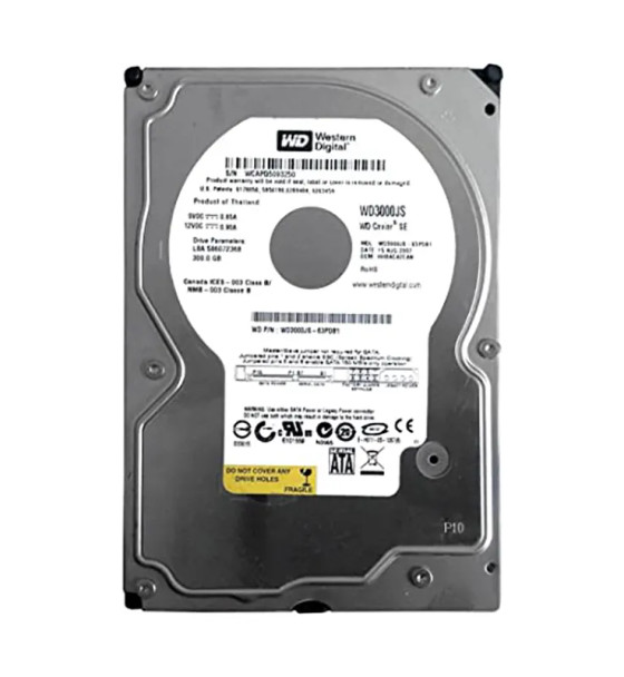 WD3000JS - Western Digital Caviar SE 300GB 7200RPM SATA 3Gb/s 8MB Cache 3.5-inch Hard Drive