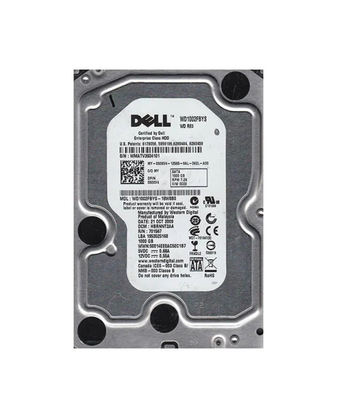 WD1002FBYS-18W8B0 - Western Digital RE3 1TB 7200RPM SATA 3Gb/s 32MB Cache 3.5-inch Hard Drive