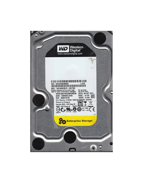 WD1003FBYX-05Y7B0 - Western Digital RE4 1TB 7200RPM SATA 3Gb/s 64MB Cache 3.5-inch Hard Drive