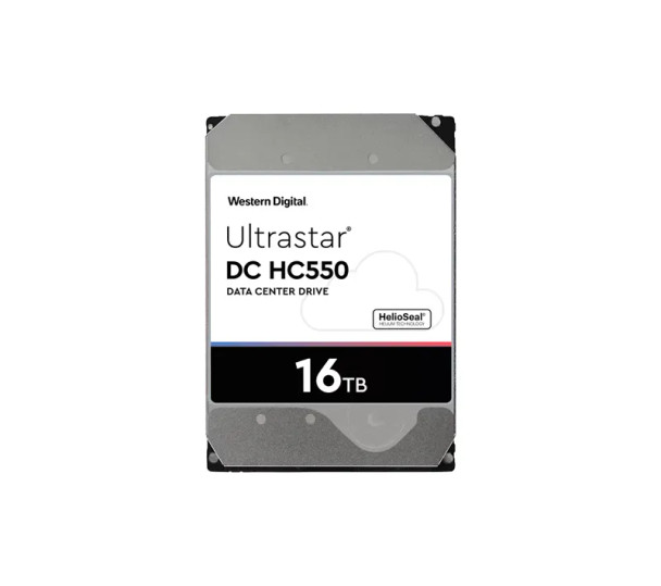 WUH721816ALE6L1 - Western Digital Ultrastar DC HC550 16TB 7200RPM SATA 6Gb/s 512MB Cache 3.5-inch Hard Drive