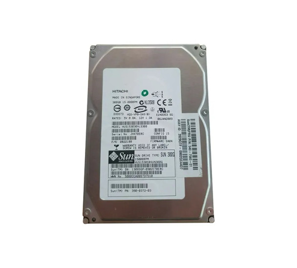 5407560 - Sun 300GB 15000RPM SAS 3Gb/s Hot-Pluggable 16MB Cache 3.5-inch Hard Drive