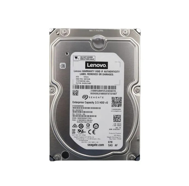 00FC646 - Lenovo 6TB 7200RPM SAS 12Gb/s 3.5-inch Hard Drive