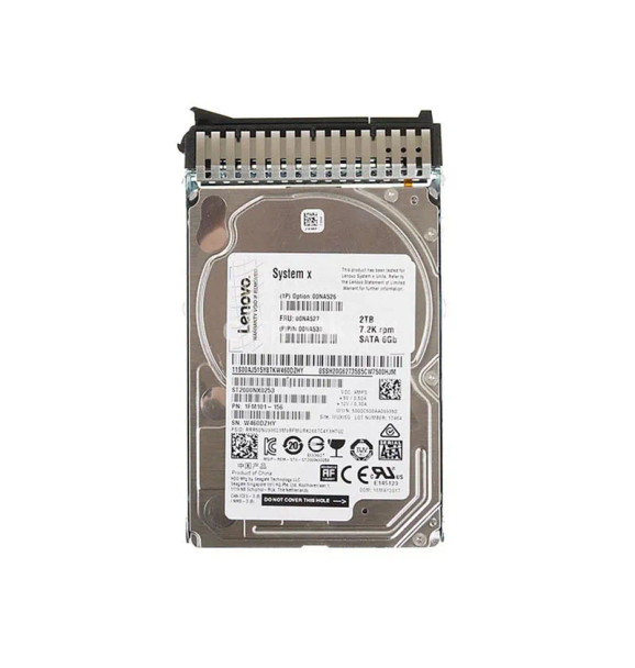 00NA526 - Lenovo 2TB 7200RPM SATA 6Gb/s Hot-Swappable 2.5-inch Hard Drive