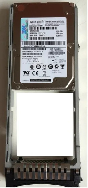 00Y5797 - IBM 300GB 15000RPM SAS 6Gb/s 2.5-inch Hard Drive with Tray for Storwize V5000