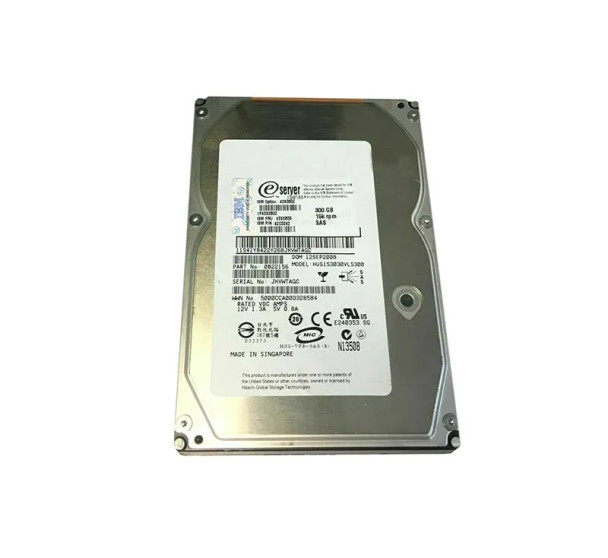 0B22156 - IBM Express 300GB 15000RPM SAS 3Gb/s LFF 3.5-inch Hard Drive with Tray