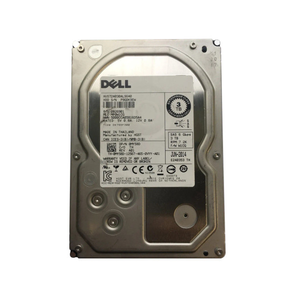 0B26901 - HGST Ultrastar 7K4000 3TB 7200RPM SAS 6Gb/s 64MB Cache (512n) 3.5-inch Hard Drive