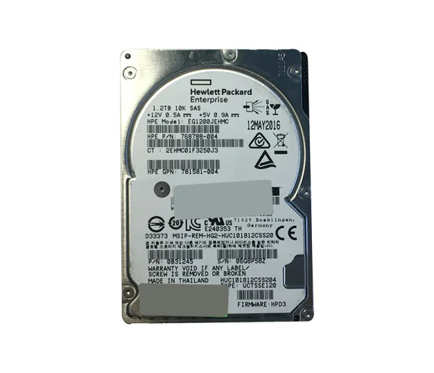 0B31245 - HGST Ultrastar C10K1800 1.2TB 15000RPM SAS 12Gb/s 128MB Cache (512n) 2.5-inch Hard Drive