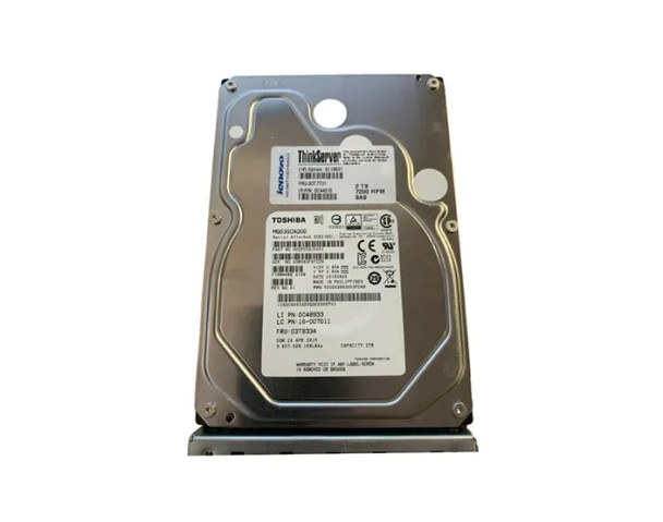 0C44510 - Lenovo 2TB 7200RPM SAS 6Gb/s 3.5-inch Hard Drive