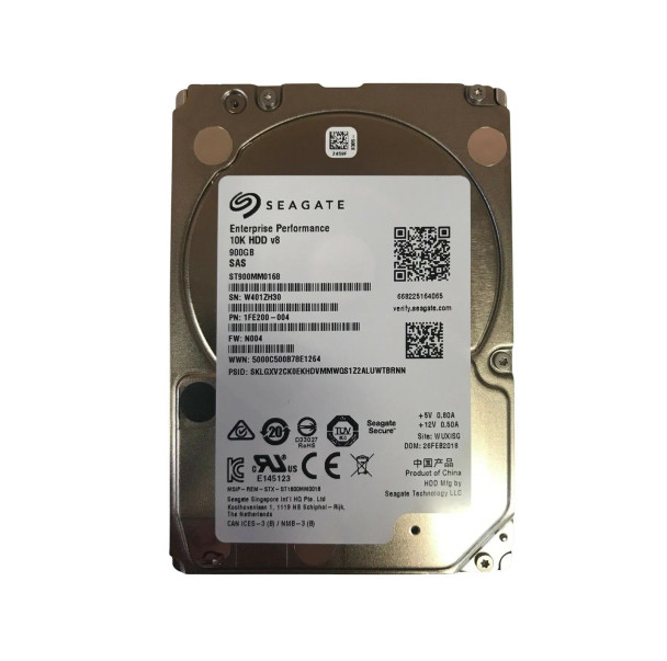 1FE200-004 - Seagate Enterprise Performance 900GB 10000RPM SAS 12Gb/s 128MB Cache 2.5-inch Hard Drive