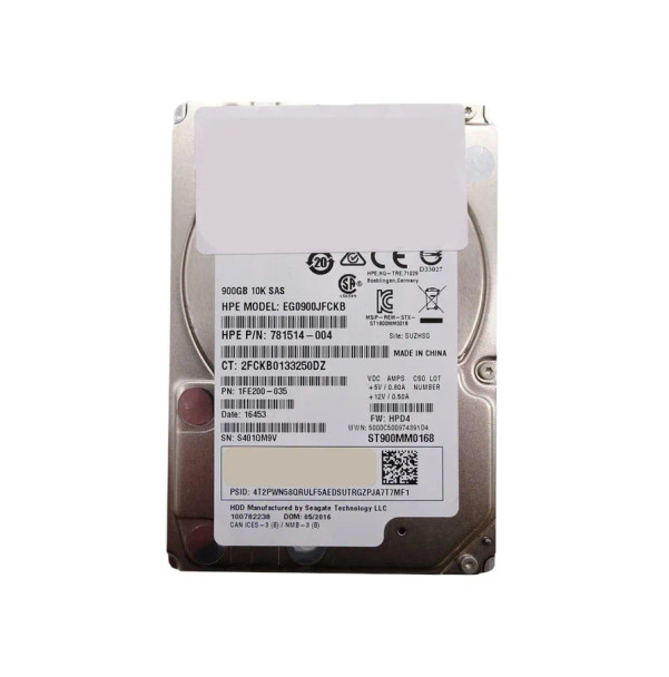 1FE200-035 - Seagate Enterprise Performance 10K.8 900GB 10000RPM 128MB Cache SAS 12Gb/s 2.5-inch Hard Drive