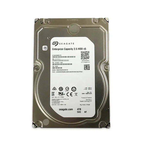 1Y207-002 - Seagate 4TB 7200RPM SAS 6Gb/s (512e) 3.5-inch Hard Drive
