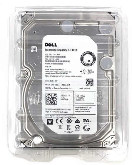 2KE231-150 - Seagate Exos 7E8 Series 8TB 7200RPM SAS 12Gb/s 256MB Cache 3.5-inch Hard Drive