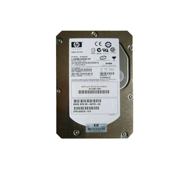 404670-014 - HP 300GB 15000RPM Ultra-320 SCSI 80-Pin LVD Hot-Swappable 3.5-inch Hard Drive