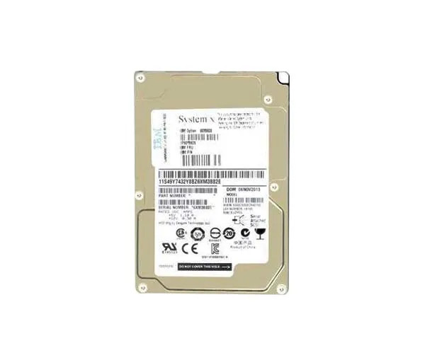 43D0637 - IBM 300GB 10000RPM SAS 6Gb/s Hot-Swappable 2.5-inch Hard Drive