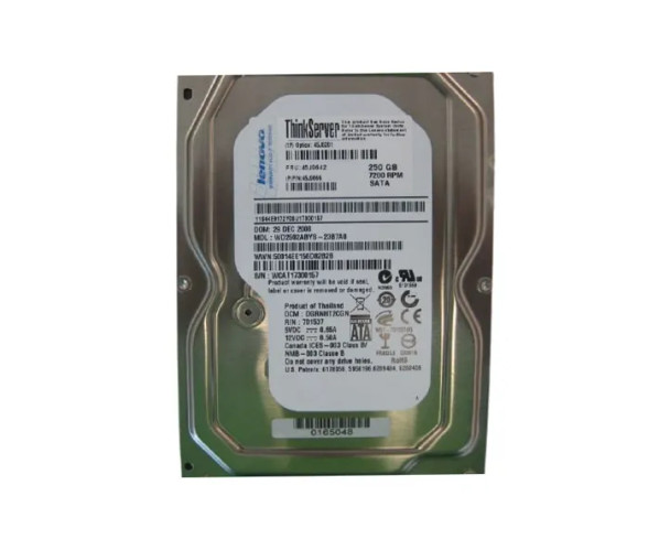 45J9642 - IBM 250GB 7200RPM SATA 3Gb/s Hot-Swappable 8MB Cache 3.5-inch Hard Drive