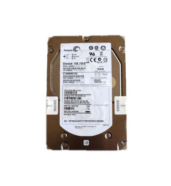 46X9784 - IBM 600GB SAS 6Gb/s 15000RPM (SED) 3.5-inch Hard Drive