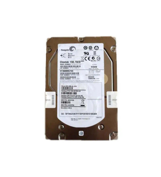 46X9785 - IBM 600GB 15000RPM SAS 6Gb/s 16MB Cache 3.5-inch Hard Drive