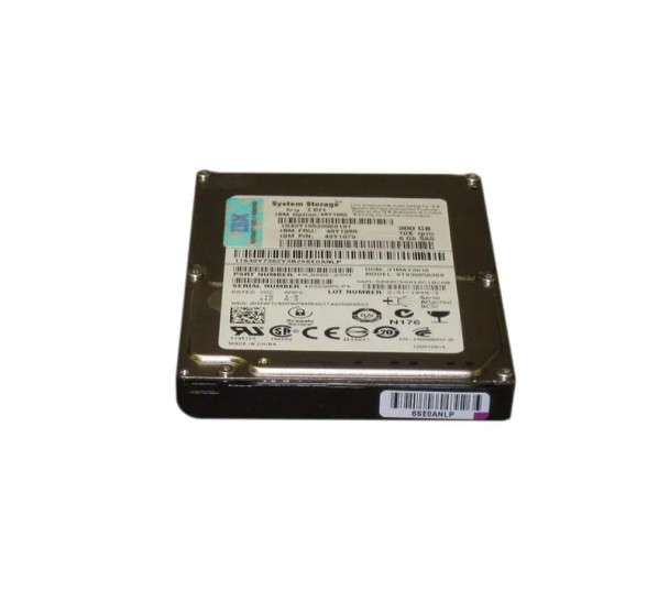 49Y1988 - IBM 300GB 10000RPM SAS 6Gb/s Hot-Swappable 2.5-inch Hard Drive