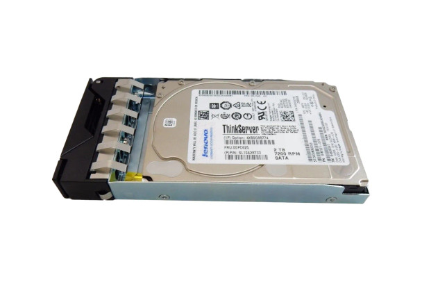 4XB0G88774 - Lenovo 2TB 7200RPM SATA 6Gb/s Hot-Swappable 128MB Cache 2.5-inch Hard Drive with Tray