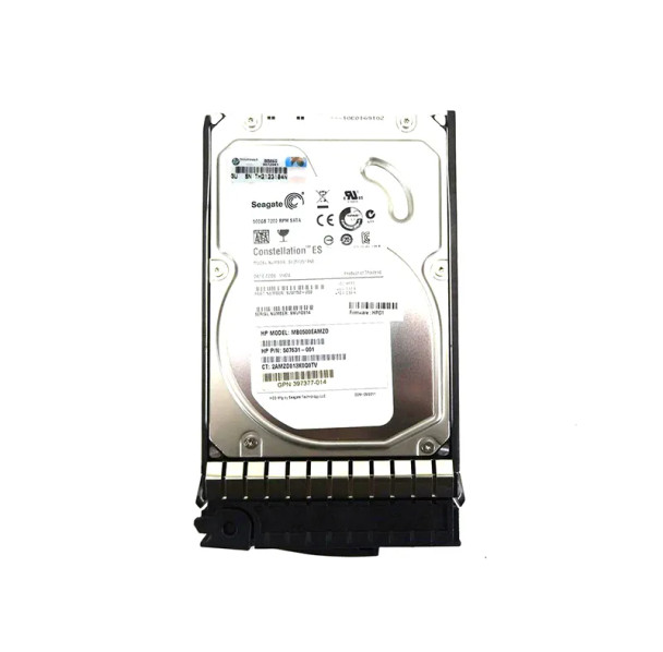507631-001 - HP 500GB 7200RPM SATA 3Gb/s MDL 3.5-inch Hard Drive with Tray