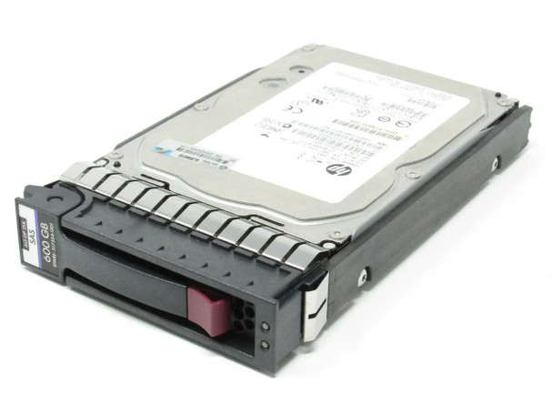 516810-003 - HPE 600GB 15000RPM SAS 6Gb/s DP 3.5-inch Hard Drive for ProLiant G1 G2 G3 G4 G5 G6 and G7