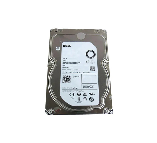 6CWFX - Dell 600GB 10000RPM SAS 6Gb/s 2.5-inch Hard Drive with Tray