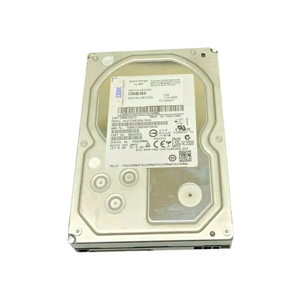 98Y3685 - IBM 3TB 7200RPM SAS 6Gb/s 3.5-inch Hard Drive