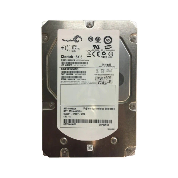 9CH066-040 - Seagate Cheetah 15K.6 300GB 15000RPM SAS 3Gb/s 16MB Cache 3.5-inch Hard Drive