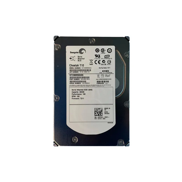 9DJ066-054 - Dell 300GB 10000RPM SAS 3Gb/s 3.5-inch Hard Drive with Tray