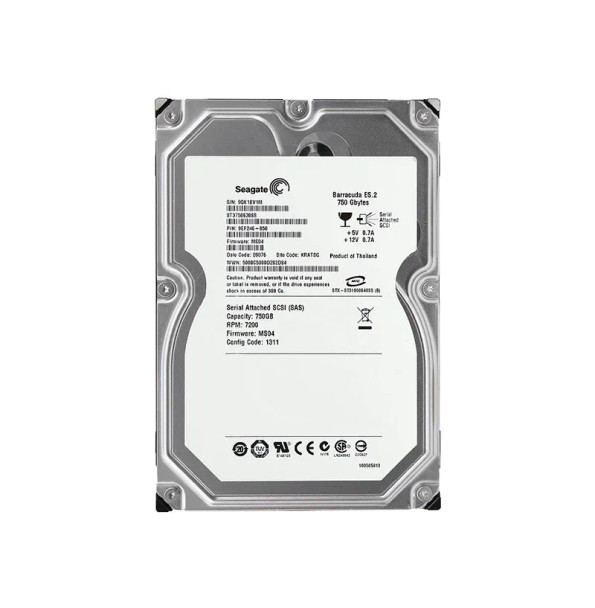 9EF246-050 - Seagate Barracuda ES.2 750GB SAS 3Gb/s Business Critical 7200RPM 16MB Cache 3.5-inch Hard Drive