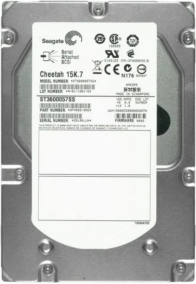 9FN066-009 - Seagate Cheetah 15K.7 600GB 15000RPM 16MB Cache SAS 6Gb/s 3.5-inch Hard Drive
