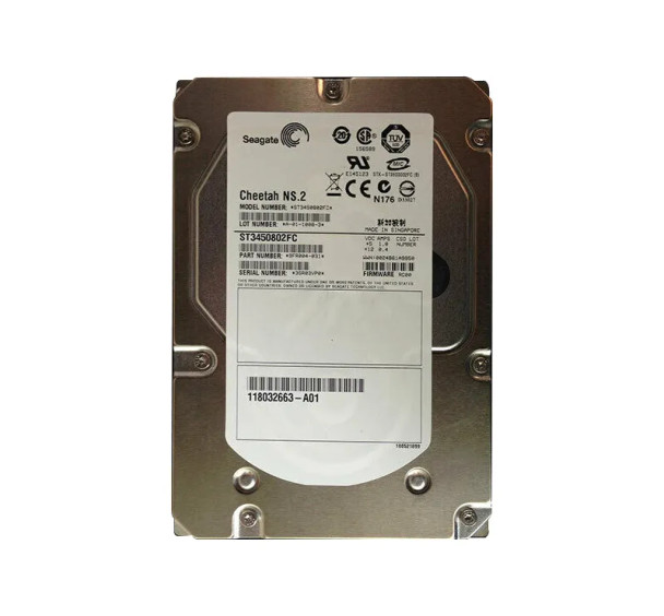 9FR004-031 - Seagate Cheetah NS.2 450GB 10000RPM Fibre Channel 4Gb/s 16MB Cache 3.5-inch Hard Drive