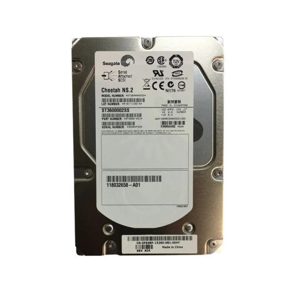 9FS066-031 - Seagate Cheetah NS.2 600GB 10000RPM SAS 6Gb/s 16MB Cache 3.5-inch Hard Drive