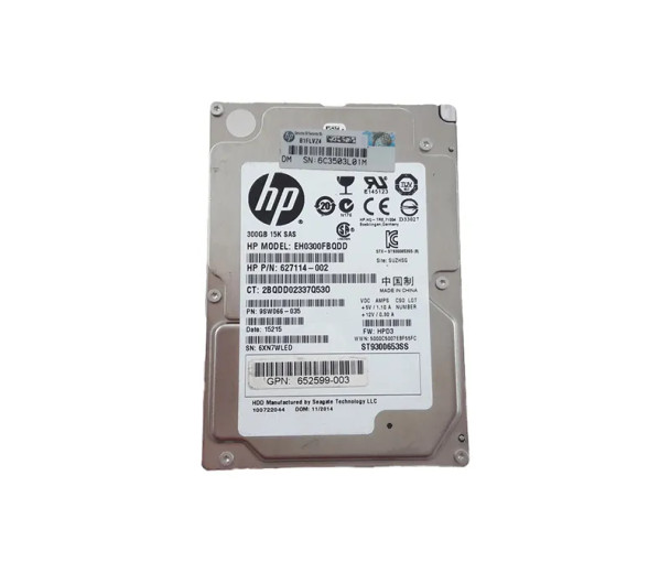 9SW066-035 - Seagate Savvio 15K.3 300GB 15000RPM SAS 6Gb/s Hot-Swappable 64MB Cache (512-Bytes) 2.5-inch Hard Drive