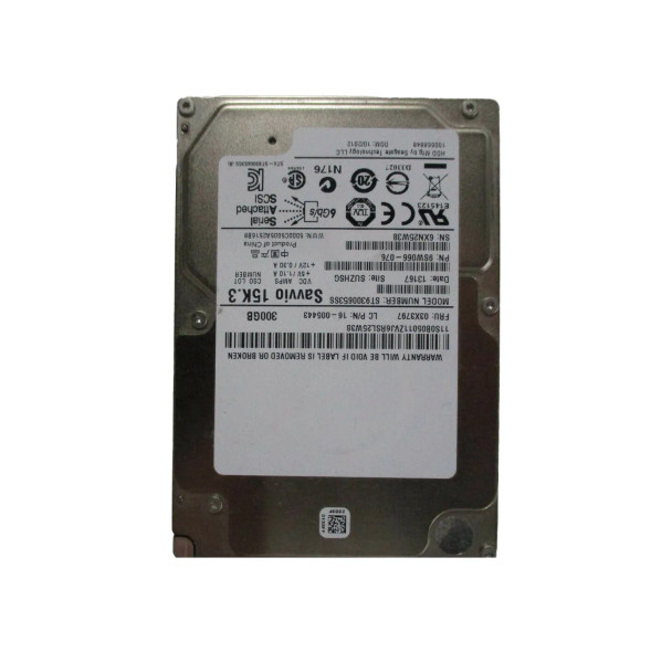 9SW066-076 - Seagate Savvio 15K.3 Series 300GB 15000RPM SAS 6Gb/s 64MB Cache (CE) 2.5-inch Hard Drive