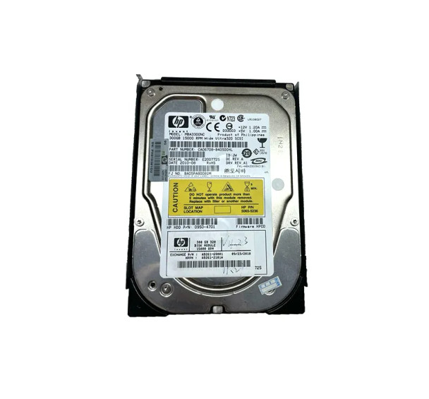 AD261-69001 - HP 300GB 15000RPM Ultra-320 SCSI 80-Pin LVD Hot-Swappable 3.5-inch Hard Drive