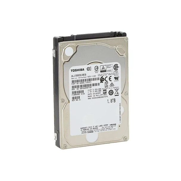 AL15SEB18EQ - Toshiba 1.8TB 10000RPM SAS 12Gb/s 128MB Cache 2.5-inch Hard Drive