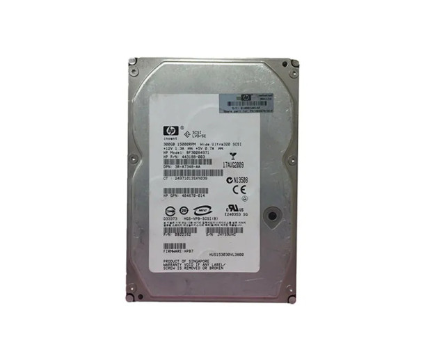 BF30084971 - HP 300GB Ultra-320 SCSI 15000RPM Hot-Swappable 3.5-inch Hard Drive with Tray