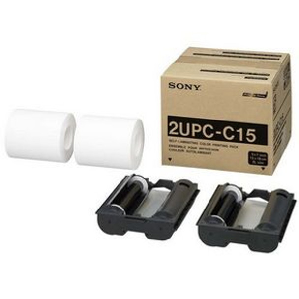 Sony Print Pack For UPCR10L Snap Lab 172 Photo 5 x 7 Refill Roll, Ribbon