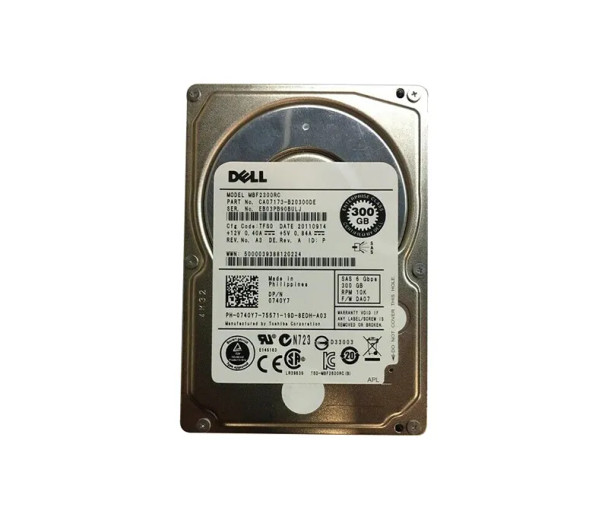 CA07173-B20300DE - Fujitsu 300GB 10000RPM SAS 6Gb/s 16MB Cache 2.5-inch Hard Drive