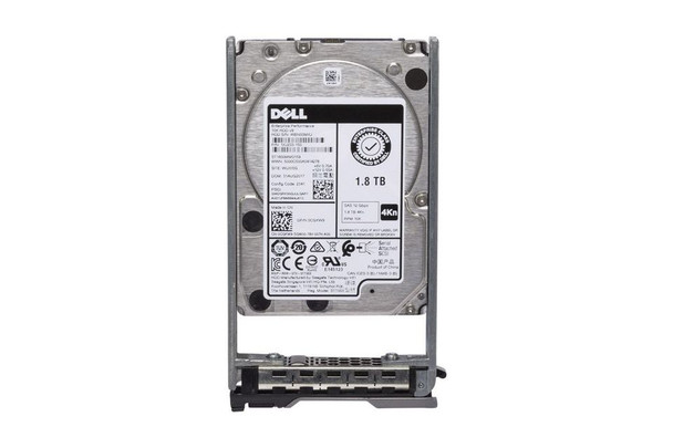 CGKW9 - Dell 1.8TB 10000RPM SAS 12Gb/s 4Kn 2.5-inch Hard Drive with G176J
