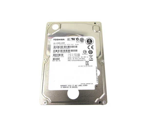 HDE8C01GEA51 - Toshiba Enterprise Performance 600GB 10000RPM 64MB Cache SAS 6Gb/s 3.5-inch Hard Drive with Carrier